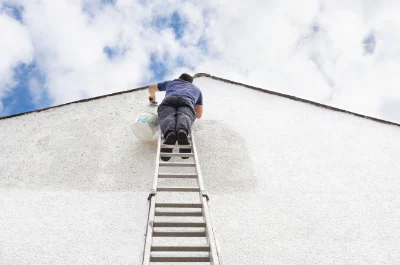 Peinture extérieure à Saint-Vincent-la-Châtre — façades et ravalement